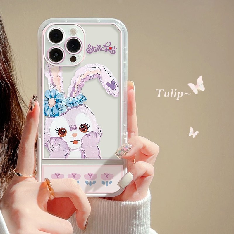 Ốp Điện Thoại Silicon Mềm Trong Suốt Hình Thỏ Dễ Thương Cho IPhone 12 11 Pro MAX X XR XS MAX 7 8 Plus 13 Pro 6 6S SE 2020