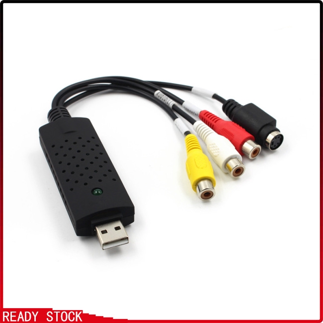 USB 2.0 Video Audio VHS to DVD Converter Capture Card Adapter