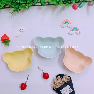 Bát sứ hình tai gấu cho bé ăn dặm kiểu nhật