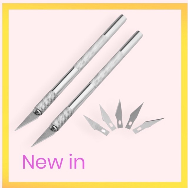 Dao Cắt Bột Nail 5 Lưỡi Phụ