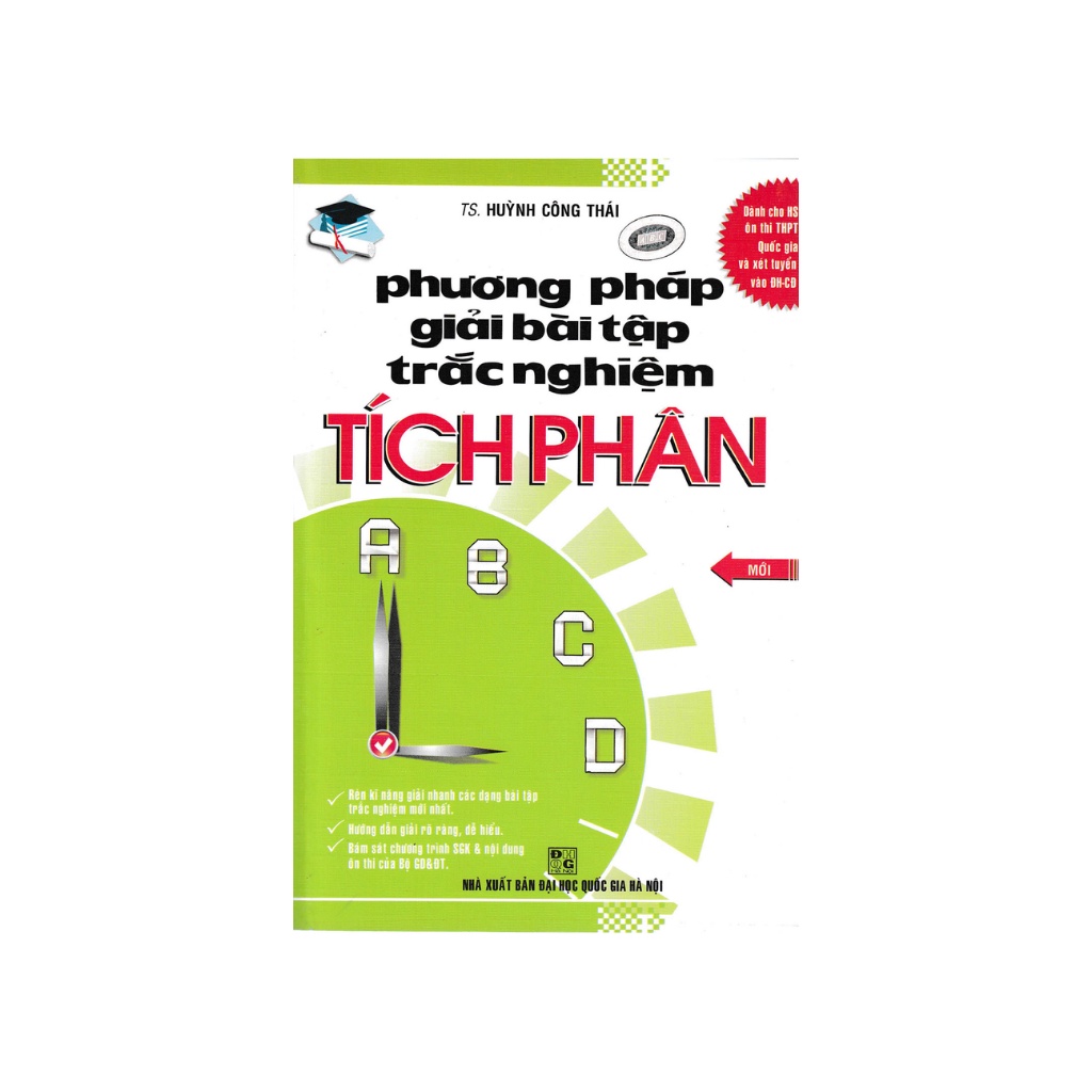 Sách - Phương Pháp Giải Bài Tập Trắc Nghiệm Tích Phân (Đại học quốc gia Hà Nội)