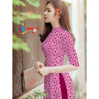VẢI ÁO DÀI HOA NHÍ