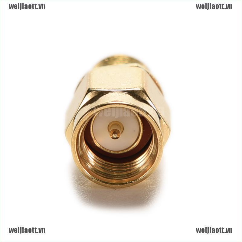 WEJT SMA male plug To RP-SMA female both male center Straight RF connector Adapter