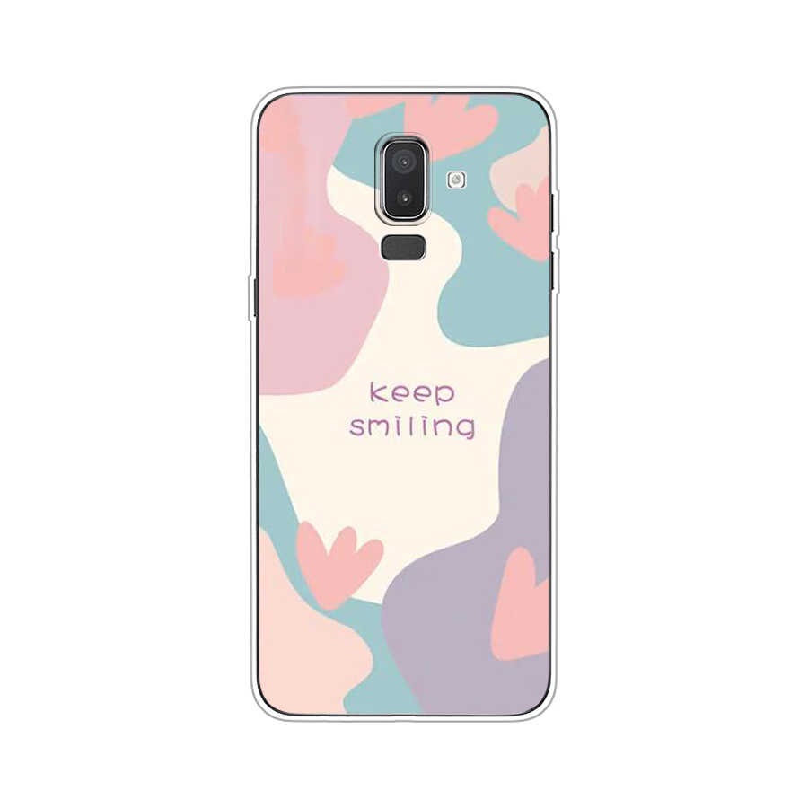 Ốp Điện Thoại TPU Dẻo In Họa Tiết Độc Đáo Thời Trang Cho Samsung Galaxy j7 pro j5 2017 J8 2018 A01