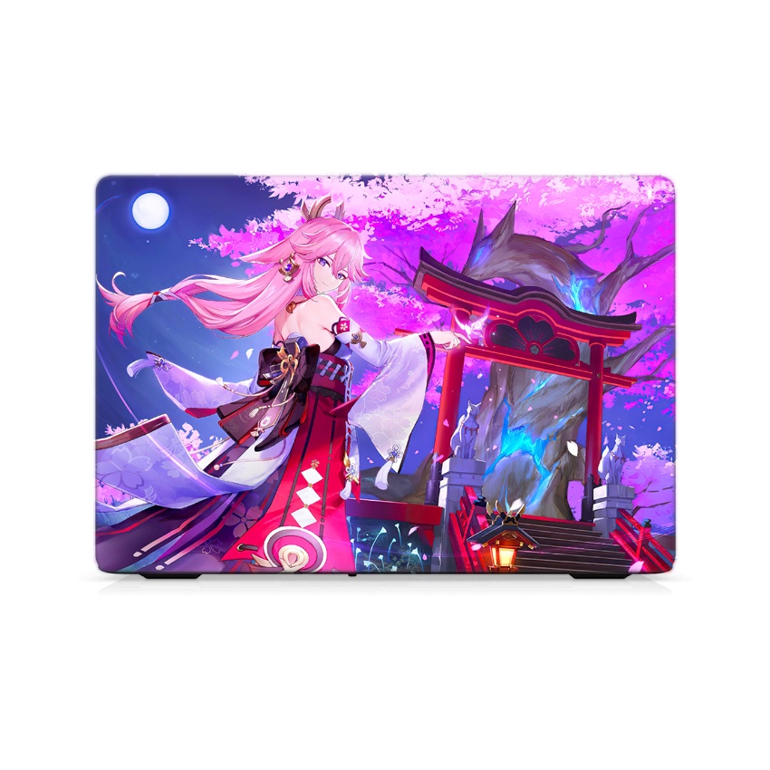 Skin Laptop In Hình Genshin Impact Dành Cho Các Dòng Máy Dell Hp Asus Msi Acer Lenovo Macbook Theo Yêu Cầu