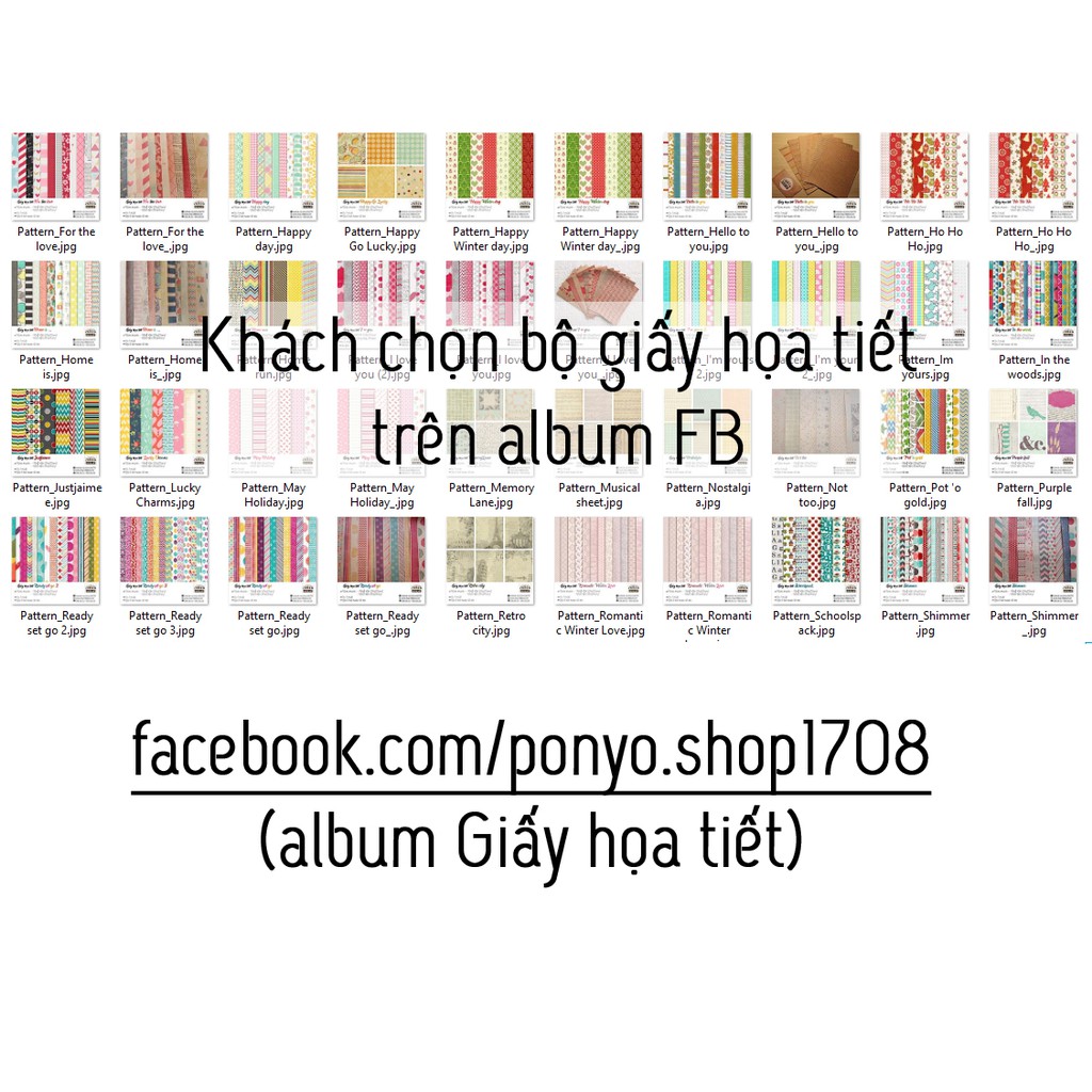 Combo Nguyên liệu làm Scrapbook Handmade Vintage  - PONYO Shop