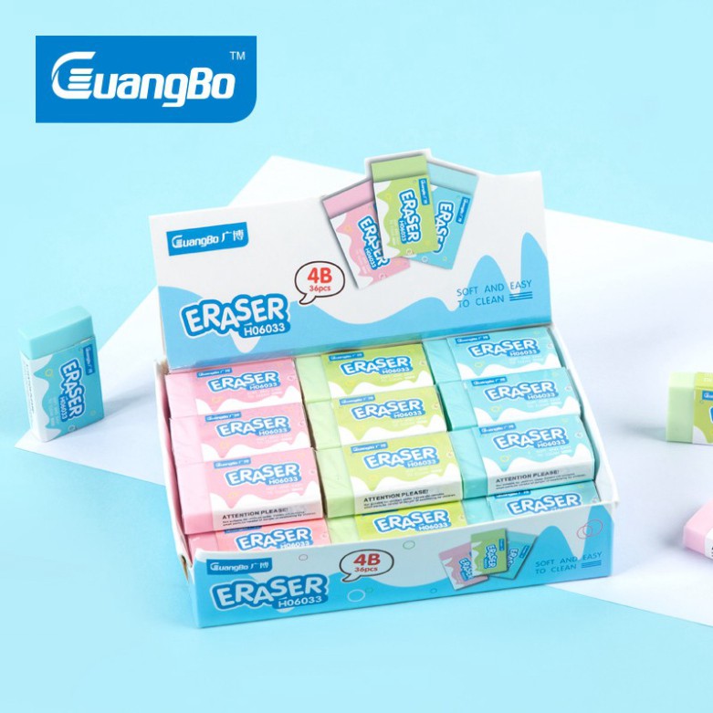 Tẩy học sinh Macarons 4B GuangBo H06033