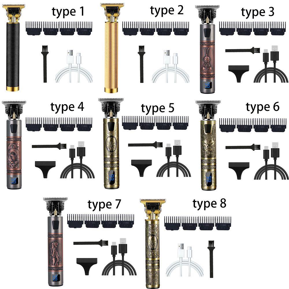 Tông Đơ Cạo Râu Điện Sạc USB Không Dây Cho Nam