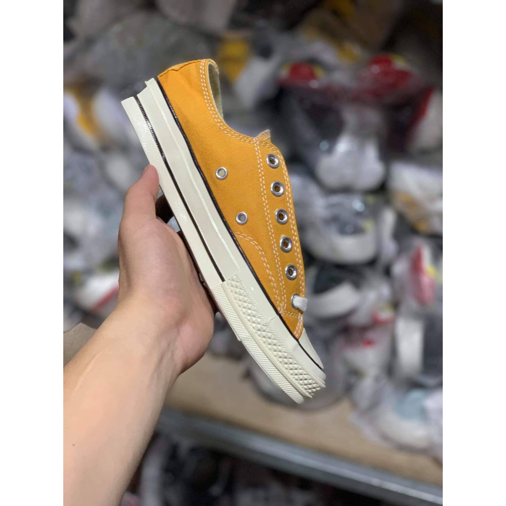 [FULL TAG + BOX] Giày Converse Cổ Thấp Đen - Vàng Full Box