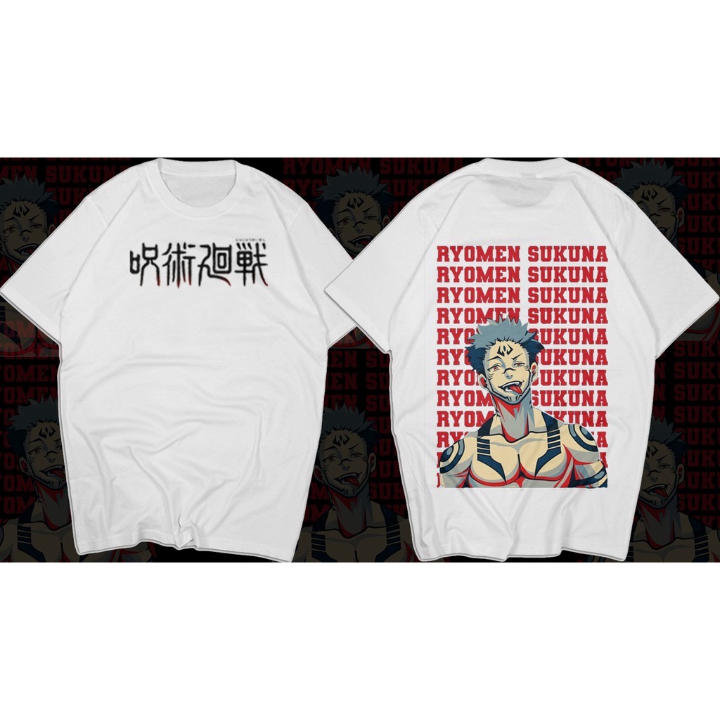 Áo phông tay lỡ phom rộng diemhang2k11, áo thun nam nữ unisex oversize Ulzzang Unisex Jujutsu kaisen anime N66