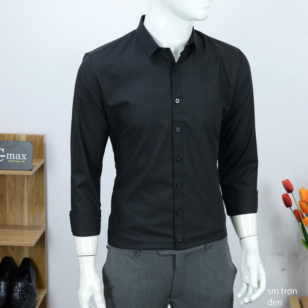 Bộ sưu tập sơ mi Hàn Quốc dài tay công sở chất vải mềm mịn chống nhăn