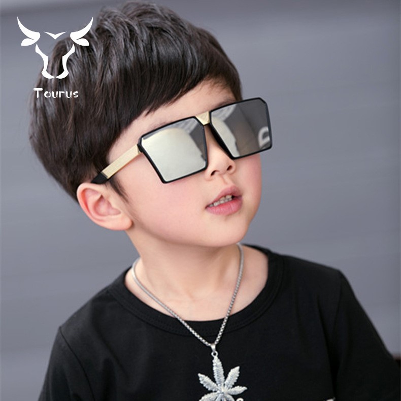 Kính mát phản chiếu nhiều màu tùy chọn thời trang cá tính cho trẻ