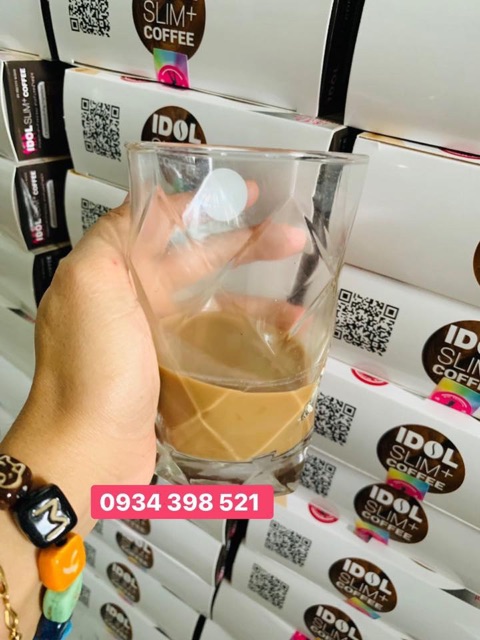 [HÀNG CHUẨN MẪU MƠIS ĐỦ 2 TEM] CÀ PHÊ GIẢM CÂN IDOL SLIM COFFEE