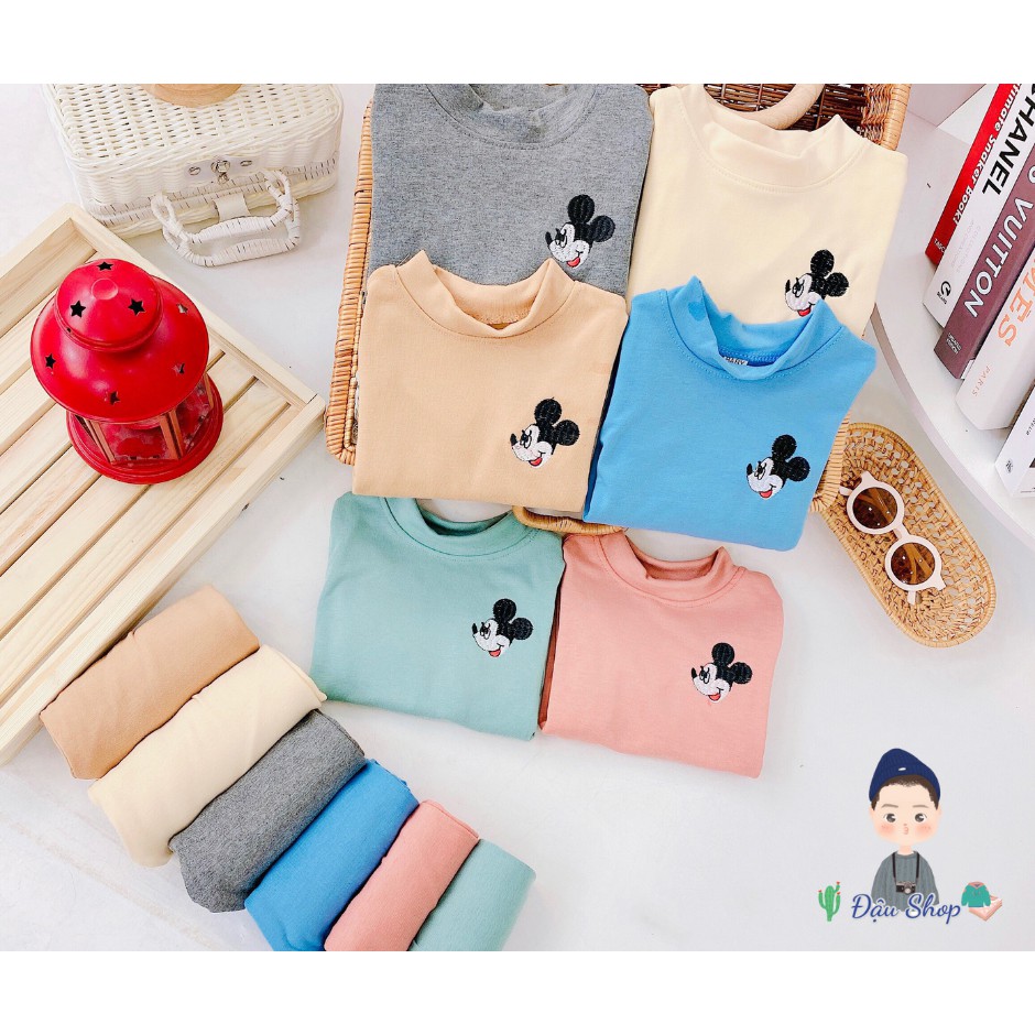 Bộ đồ cotton, zip hàn thu đông cho bé trai bé gái 8-20kg