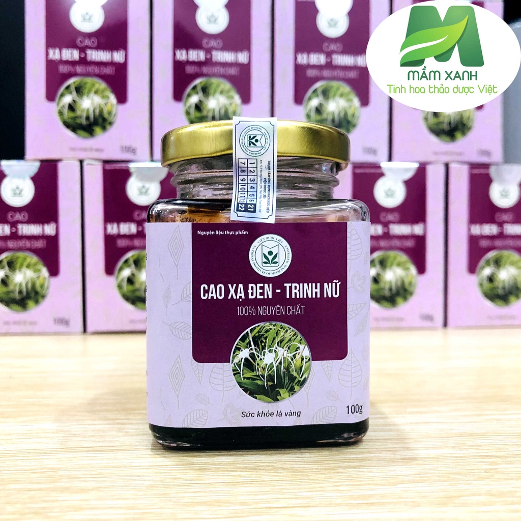 Cao Trinh Nữ - Xạ Đen VIỆN DƯỢC LIỆU (100% nguyên chất) 100g hỗ trợ U XƠ, U NANG