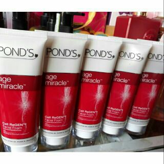 Sửa rửa mặt Pond đỏ chống Lão hóa