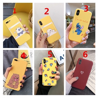 Ốp điện thoại TPU silicon mềm hình We Bare Bears cho Apple Iphone 11 Pro Max X XS 7 8 6 6S Plus 6Plus 7Plus
