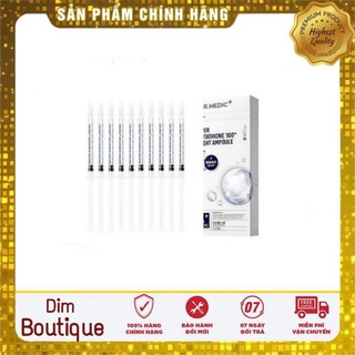 Combo 10 tinh chất truyền trắng surmedic super glutathione 100 bright ampoule 1g/1ống x10