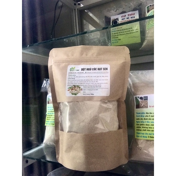 BỘT NGŨ CỐC HẠT SEN NGUYÊN CHẤT 100%