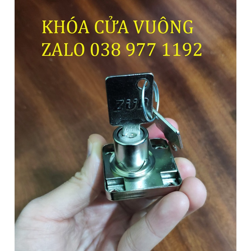 Khóa tủ vuông, khóa tủ, khóa cốp tủ vuông ZUB