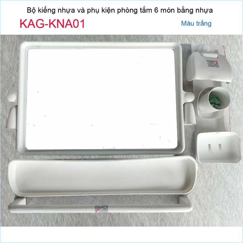 Gương nhà tắm 6 món
