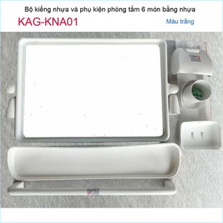 Gương nhà tắm 6 món