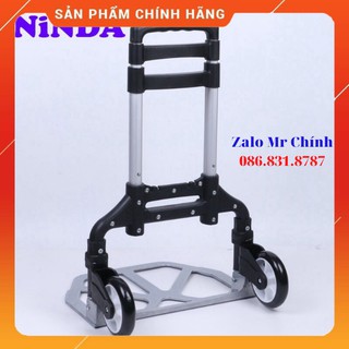 [ HÀNG TỐT NHẤT ] Xe đẩy hàng 2 bánh gấp gọn Ninda NDX60, BH 12 tháng  [ GỌI LÀ CÓ ] [ SẴN HÀNG ] mới nhất