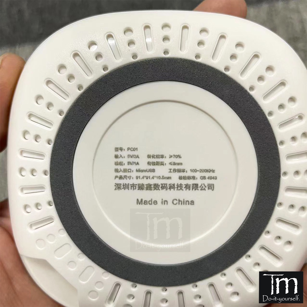 Đế Sạc Không Dây Qi 5W Trắng