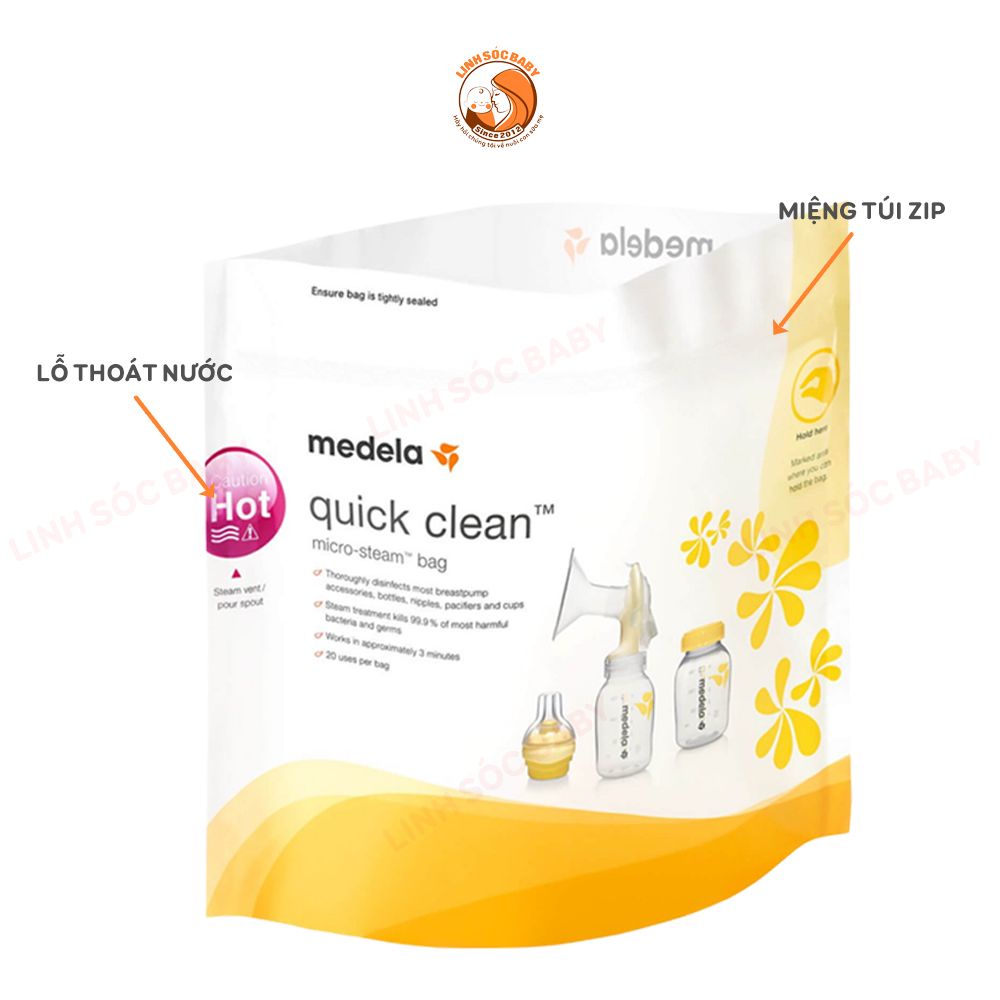 Túi Tiệt Trùng Lò Vi Sóng