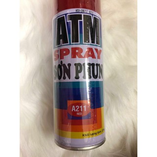 Sơn xịt ATM A211 đỏ/ ATM Spray A211 Red