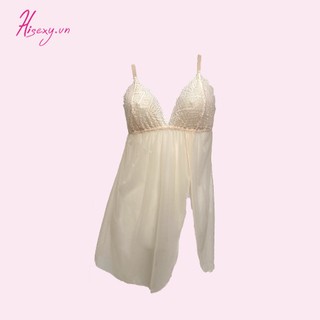 HISEXY Đồ bộ Ngủ Voan Lưới Phối Ren Đủ Size T986K