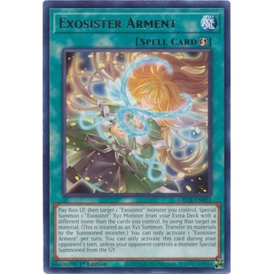 Thẻ bài Yugioh - TCG - Exosister Arment / GRCR-EN022'