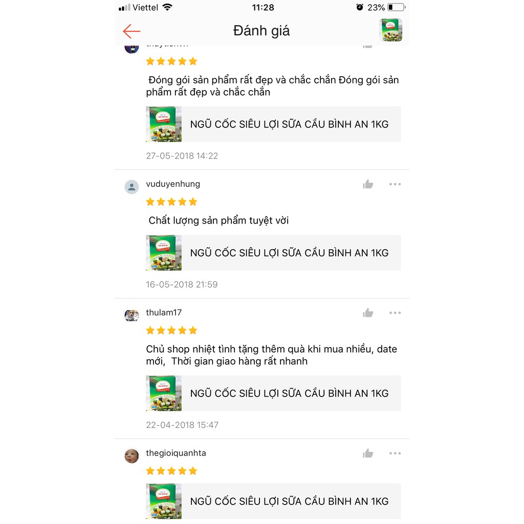 BỘT NGŨ CỐC LỢI SỮA DINH DƯỠNG CẦU BÌNH AN 1KG | BigBuy360 - bigbuy360.vn