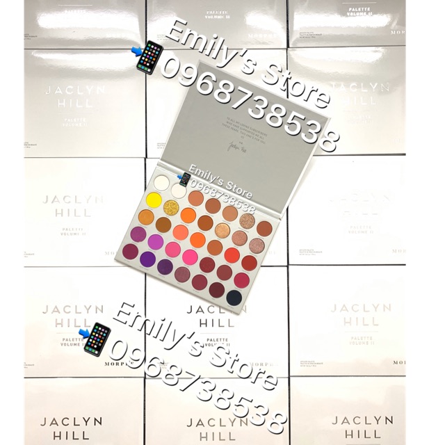 Bảng phấn mắt Morphe Jaclyn Hill Palette Vol 2