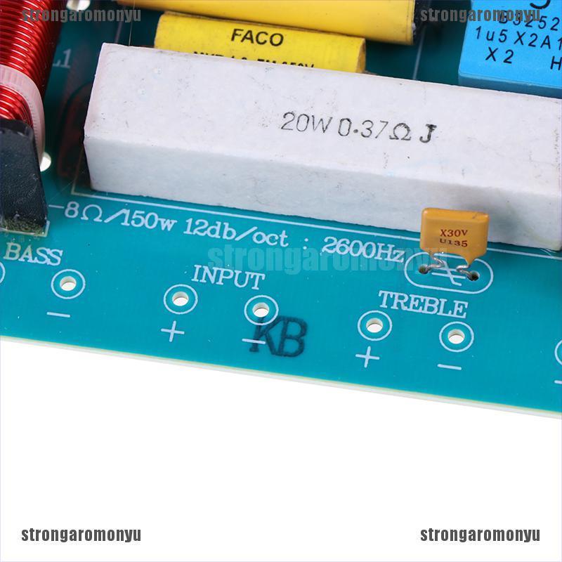 Bộ chia tần số âm thanh hifi lọc chéo 3 chiều 120W 3 đơn vị 4-8Ω dành cho loa