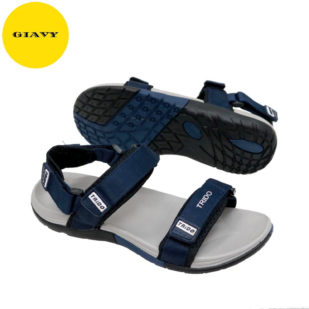 Giày sandal nam quai dán S.8225 - GIAVY