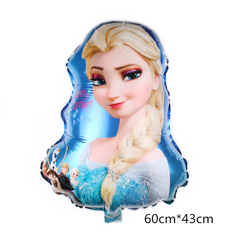 1 Bong Bóng Hình Công Chúa Elsa Anna Trong Phim Frozen