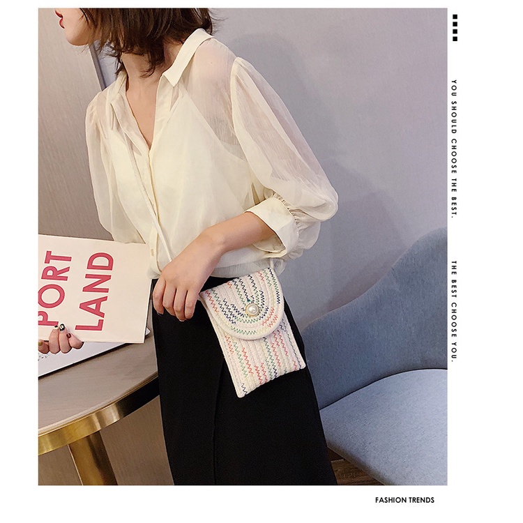 Túi Đeo Vai Đựng Điện Thoại Phong Cách Hàn Quốc Thời Trang Năm 2021 Cho Nữ