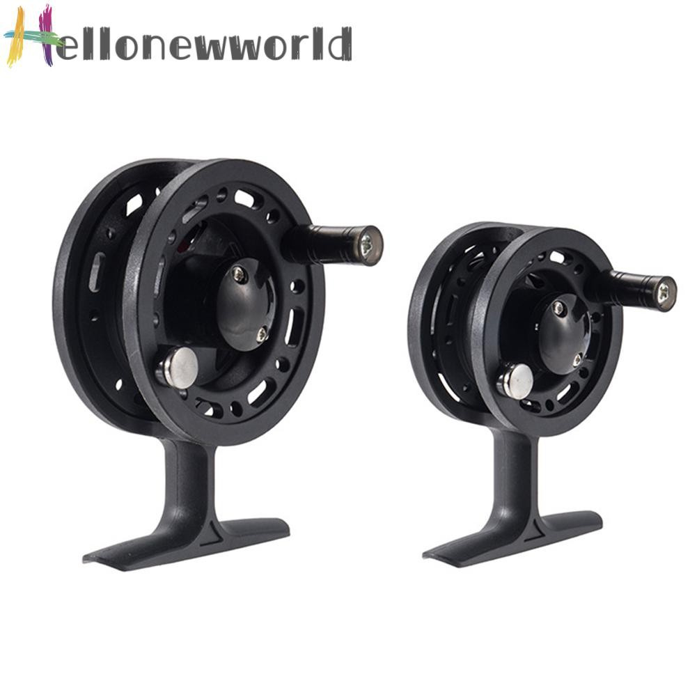 Hellonewworld Ice Fishing Reel Left Right Hand Plastic Raft Fly Wheel Fishing Tackle Tool