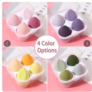 Bông mú 4 món trang điểm đánh kem nền