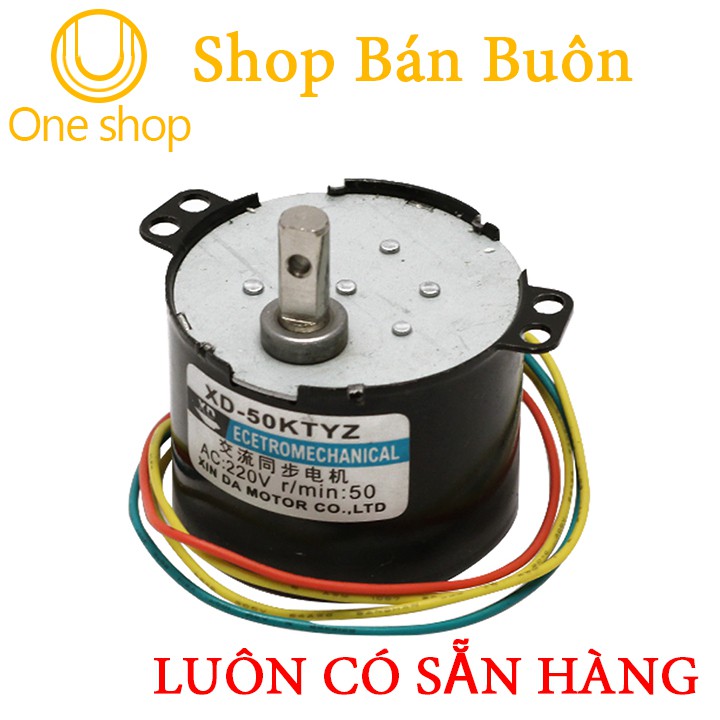 Động Cơ Giảm Tốc 50KTYZ 220VAC 6W
