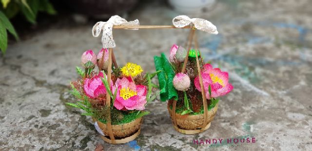 Quang gánh nam bộ siêu nhí-  size 7cm