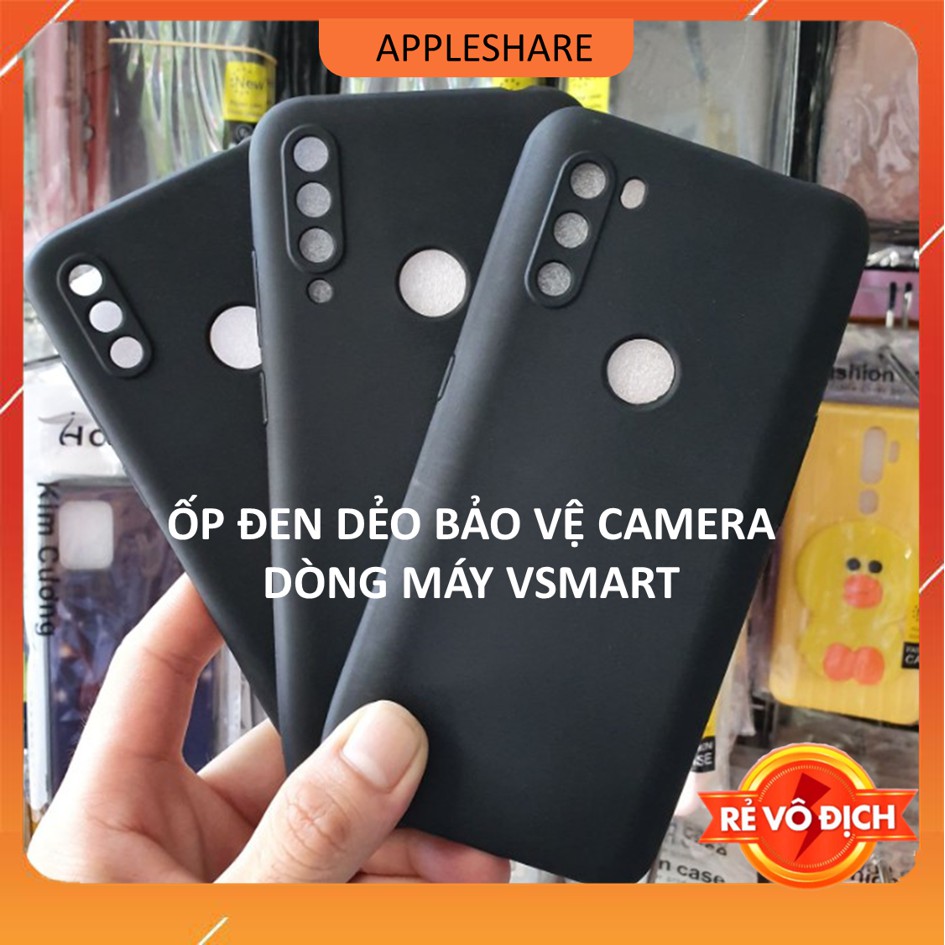 Ốp lưng Vsmart Đen Dẻo bảo vệ Camera Joy 4/ Joy 3/ live 4/ Star 5/ Star 4/ Star 3/ Aris/ Aris pro/ Active 3/joy4/joy3