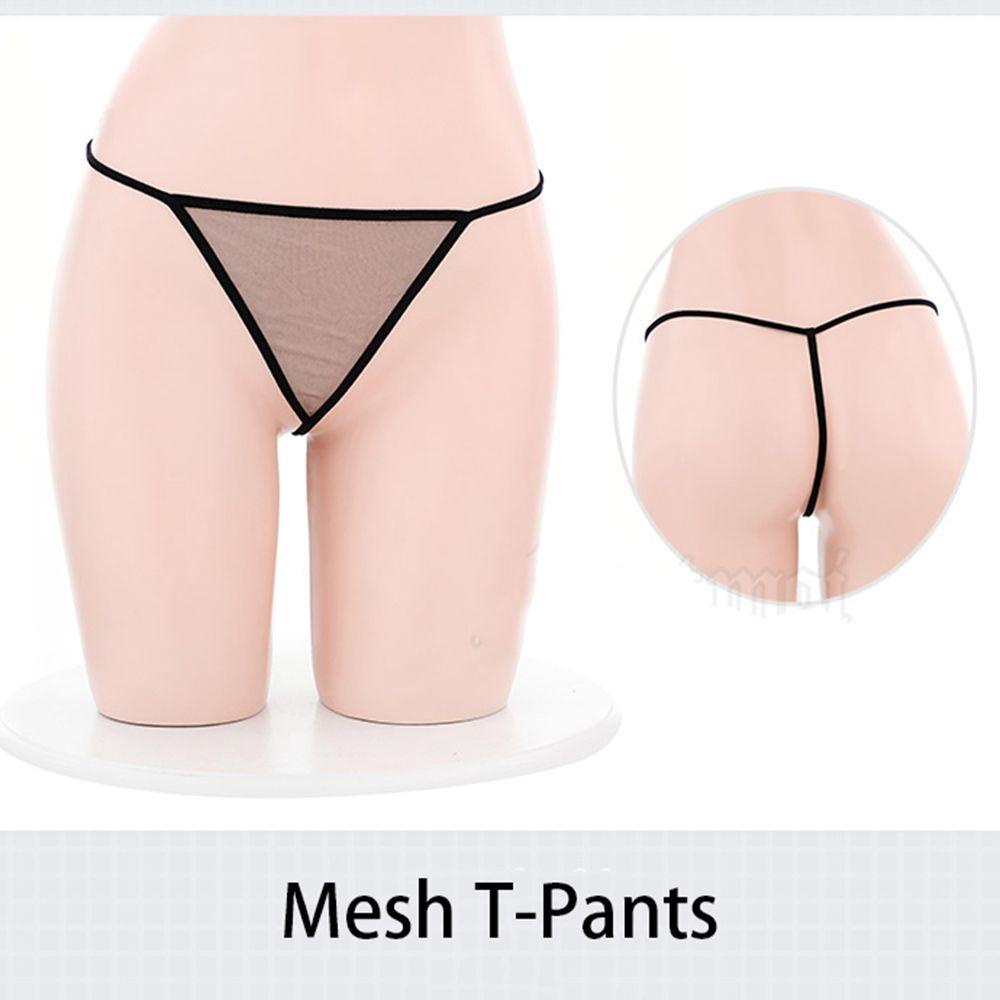 Đầm Ngủ Lưới Xuyên Thấu Hở Lưng Hóa Trang Sáng Tạo