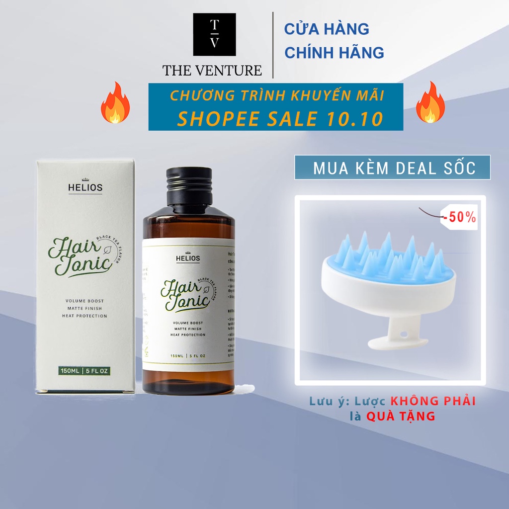 Chai Xịt Tạo Phồng, Giữ Nếp Tóc Helios Hair Tonic Chính Hãng