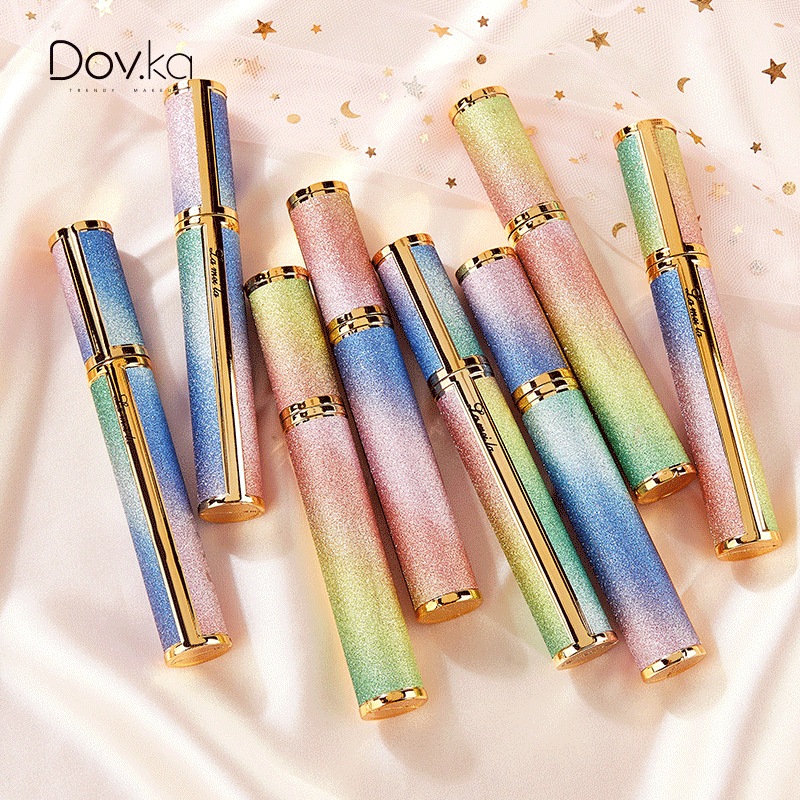 [Hàng mới về] Mascara chuốt cong làm dày lông mi thiết kế vỏ lấp lánh ánh sao | BigBuy360 - bigbuy360.vn