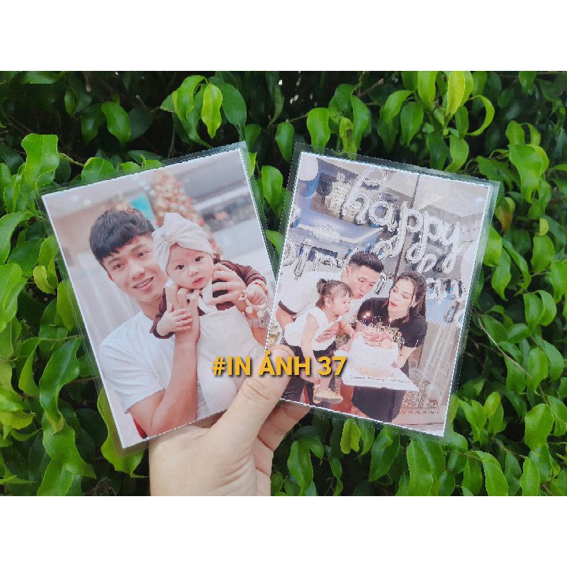 Ảnh in theo yêu cầu  kích thước 4x6, 6x9, 9x12...Tặng kẹp kèm dây