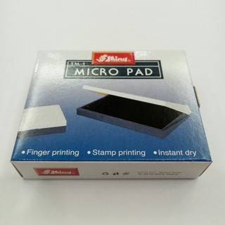 [CHÍNH HÃNG]Khay mực lăn tay Shiny SM-1 (Màu mực: Xanh, đỏ, đen)