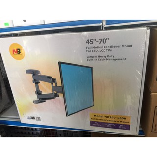 KHUNG TREO TIVI ĐA NĂNG GÓC 4 TAY NHẬP KHẨU 767-p6 (32-70 INCH).