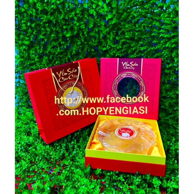 HỘP HOA MAI KHÔNG KHAY ĐƯỜNG (100g yến tinh chế)